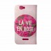 Wiko Rainbow 4G - PU Leather Flip Stand Protective Phone Cover Case Wallet - LA VIE EN ROSE